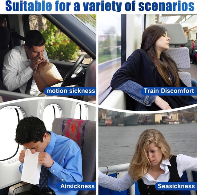 Thumbnail 5 de Hionfurt Motion Sickness Patches 16ct — 72 Hours 🩹