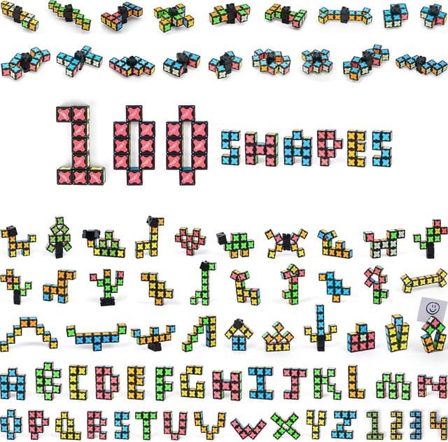 Detalle de TOSY Magnet Fidget Spinner Mini 8-block fidget toy