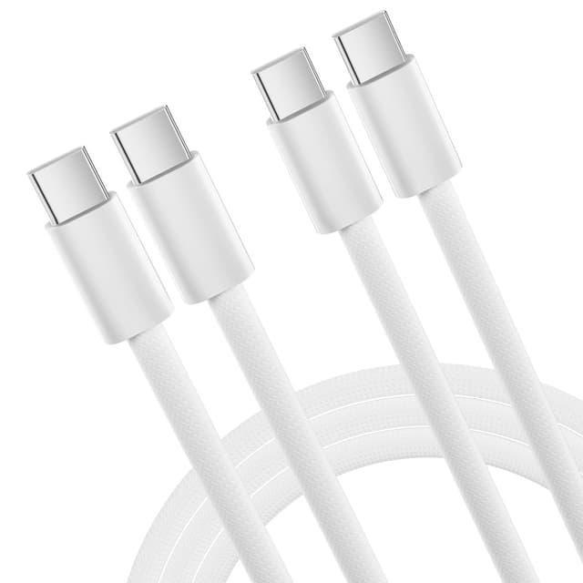 Detalle de USB C Charger Cable 60W 6FT 2‑Pack