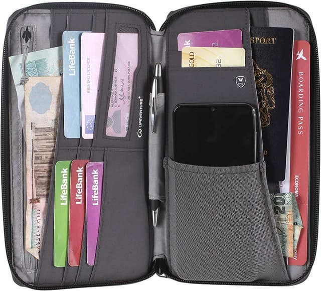 Thumbnail 3 de Lifeventure Cartera de Viaje Grande RFID