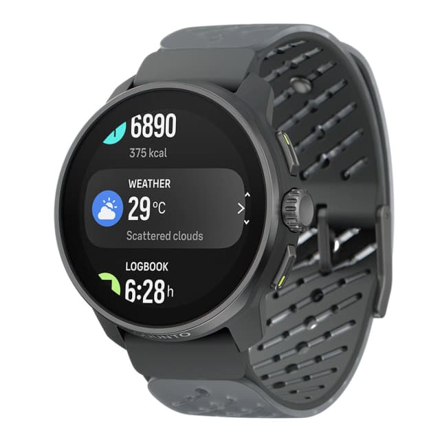 Detalle 2 de Suunto Race S Titanium: reloj deportivo con AMOLED y mapas sin conexión (reacondicionado A estrenar)