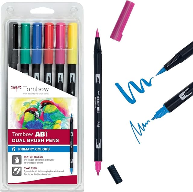 Thumbnail 3 de Tombow ABT Dual Brush — Estuche 12 rotuladores acuarelables 🎨