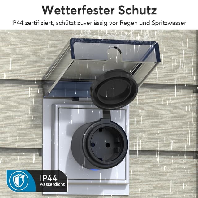 Thumbnail 5 de EIGHTREE WLAN Außensteckdose IP44 mit Timer