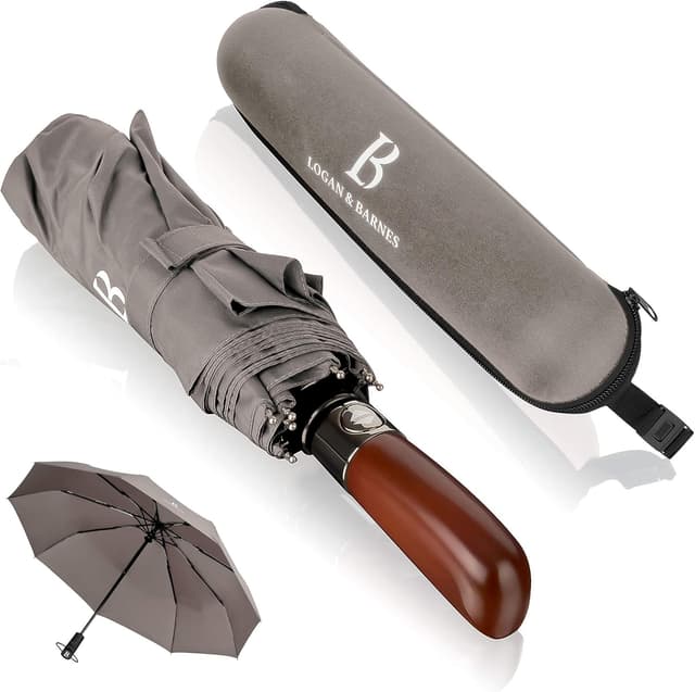 Detalle de LOGAN & BARNES Regenschirm 140 km/h Dublin