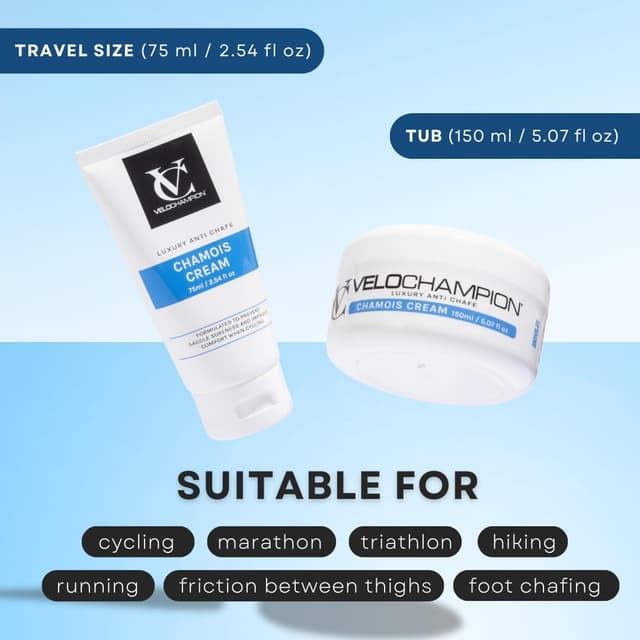 Thumbnail 5 de VeloChampion Crema chamois anti-irritazione per ciclismo