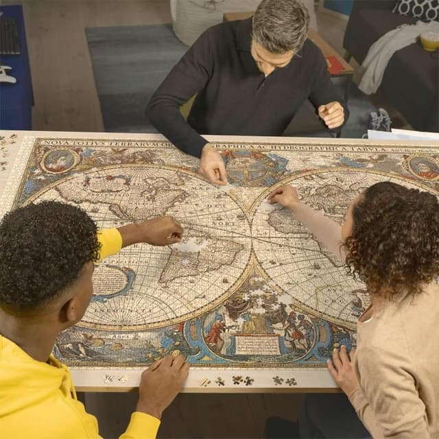 Thumbnail 4 de Ravensburger Puzzle Mappamondo storico 5000 pezzi 🧩