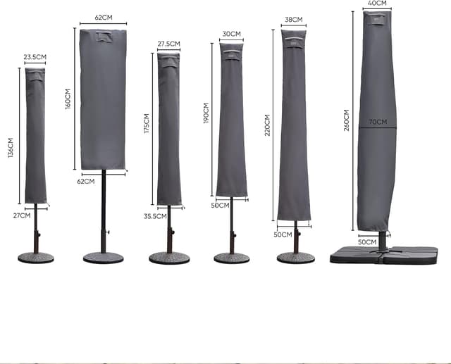 Thumbnail 6 de Sekey Custodia Ultra Resistente per Ombrello 260x65cm