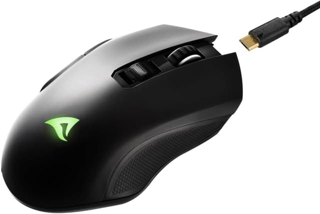 Detalle 2 de Sharkoon Skiller SGM30W souris gaming sans fil 70 h