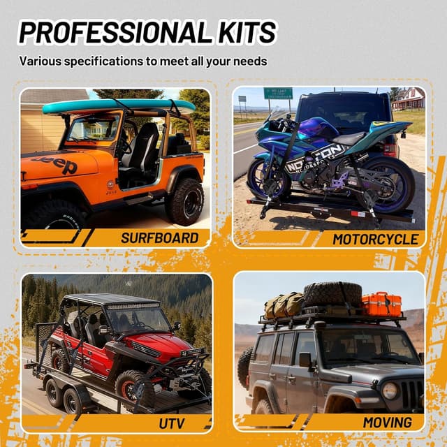 Thumbnail 6 de 1800LB Retractable Ratchet Straps 🚚