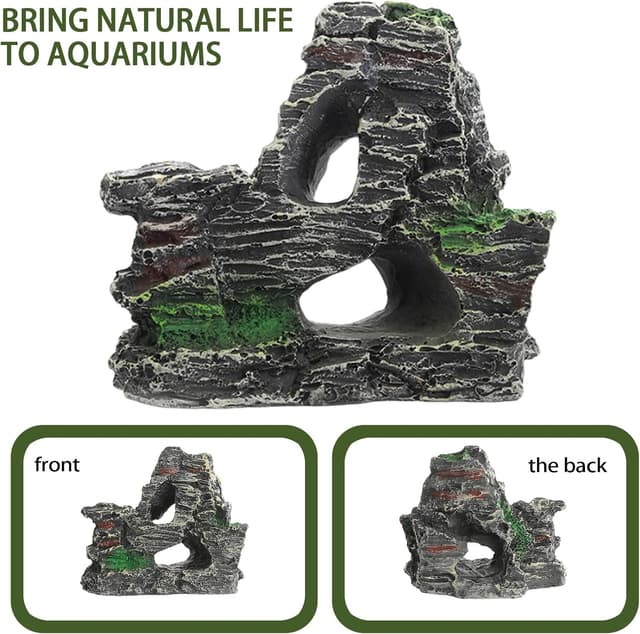 Thumbnail 2 de DYHNQE fish tank rockery decoration