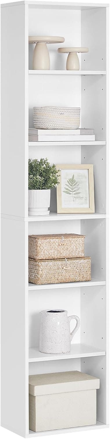 Detalle de VASAGLE LBC167T14 Libreria 6 ripiani 24×40×178,5 cm