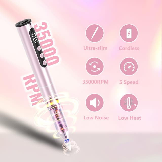 Thumbnail 1 de Denabuty Nagelfräser 35000 U/min Nagelbohrer