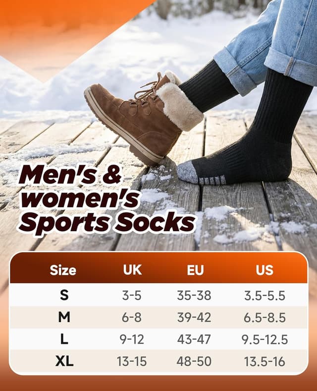 Thumbnail 6 de PULlOU hiking socks, 35–38