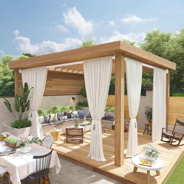 Detalle 2 de WELDUN Vorhangstange ohne Bohren 32 mm