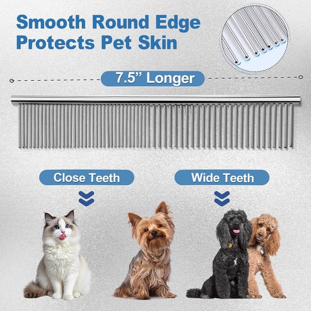 Thumbnail 4 de Gimars 4CR Profi 6‑in‑1 Hundeschere Set ✂