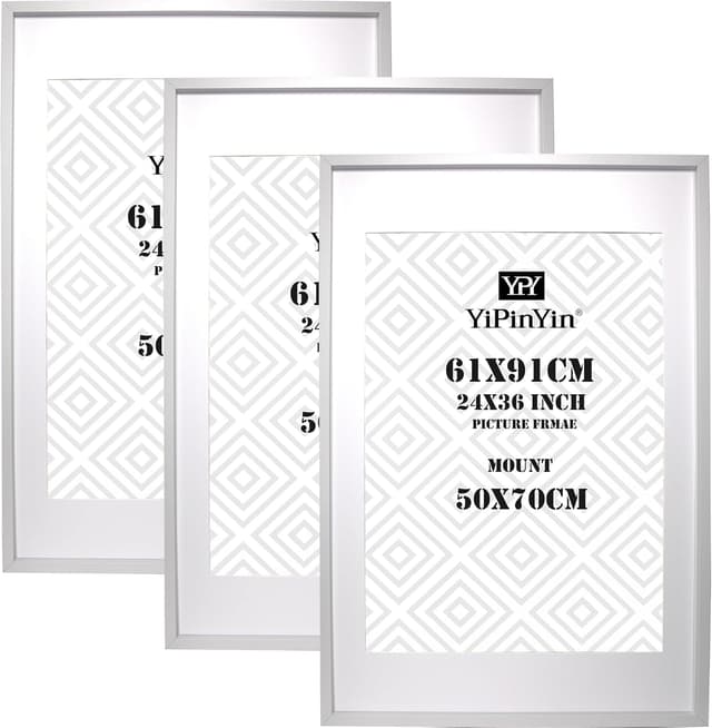 Thumbnail 6 de Natural Wood 5x5 Photo Frames Set