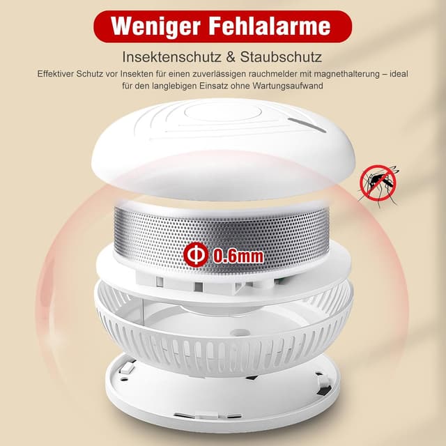 Thumbnail 6 de 10-Jahre Rauchmelder-Set mit 85 dB