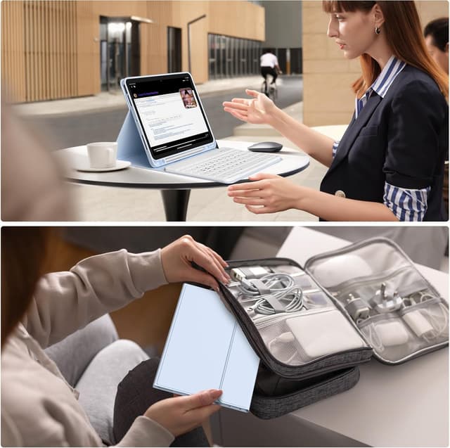 Thumbnail 6 de KVTVOU Keyboard Case for iPad 11th Gen A16 2025