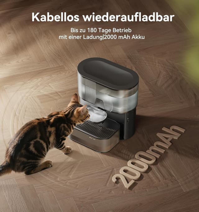 Detalle 2 de FEELNEEDY Trinkbrunnen 3,5 L Akku