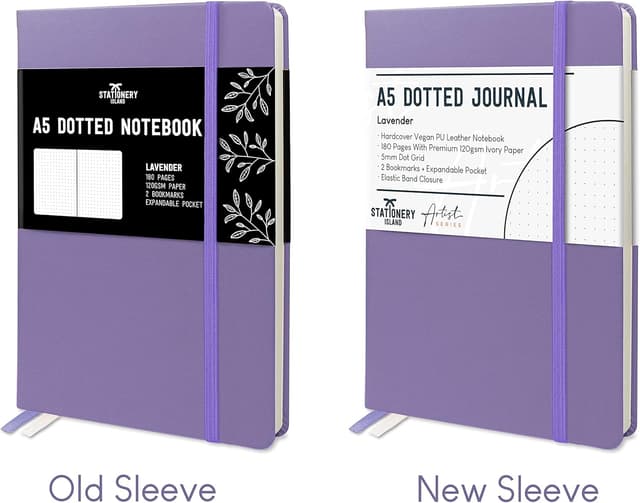 Thumbnail 6 de STATIONERY ISLAND Bullet Dotted Journal A5 – gepunktetes Hardcover-Notizbuch mit 180 Seiten