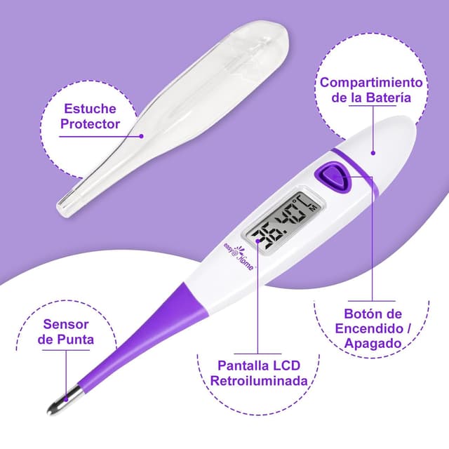 Thumbnail 5 de Easy@Home Termómetro Basal Digital