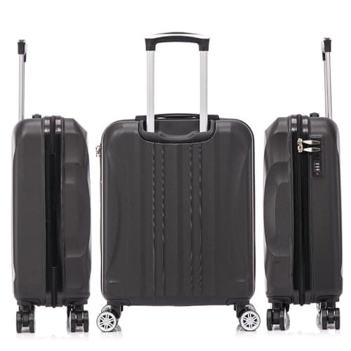 Detalle 2 de RAYKONG maleta de cabina ABS 20" 55x40x20 cm (40 L) con 4 ruedas dobles y cerradura de combinación