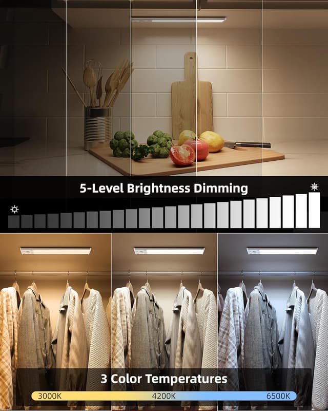 Thumbnail 3 de EZVALO Schrankbeleuchtung LED 25CM 2400mAh