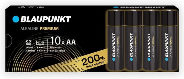 Imagen de BLAUPUNKT AA Pilas alcalinas Premium 10 pack en OfertitasTOP