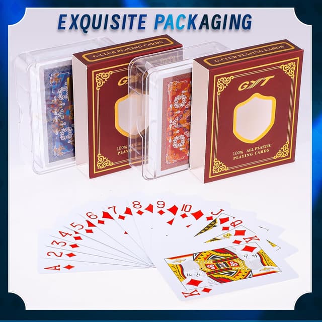 Detalle 1 de Two Decks Poker Cards 88 x 63 mm