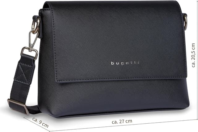 Detalle de bugatti Ella borsa a tracolla 27x9x20 cm