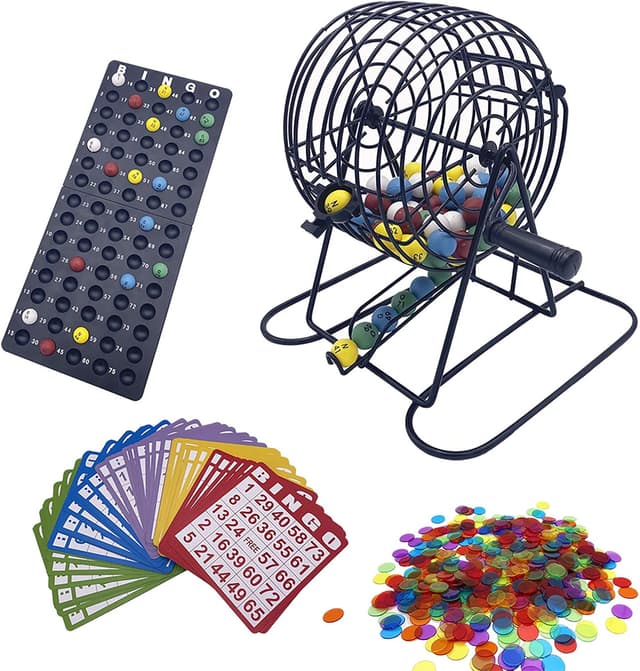 Detalle de JUNWRROW Deluxe Bingo Set 6-inch 🎲