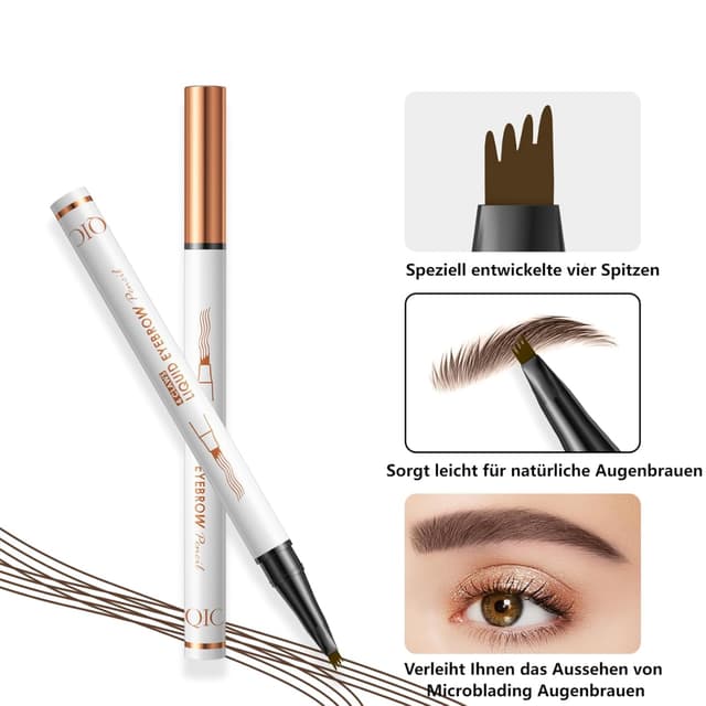 Thumbnail 5 de Magischer Microblading Augenbrauenstift Dunkelbraun 2er Set