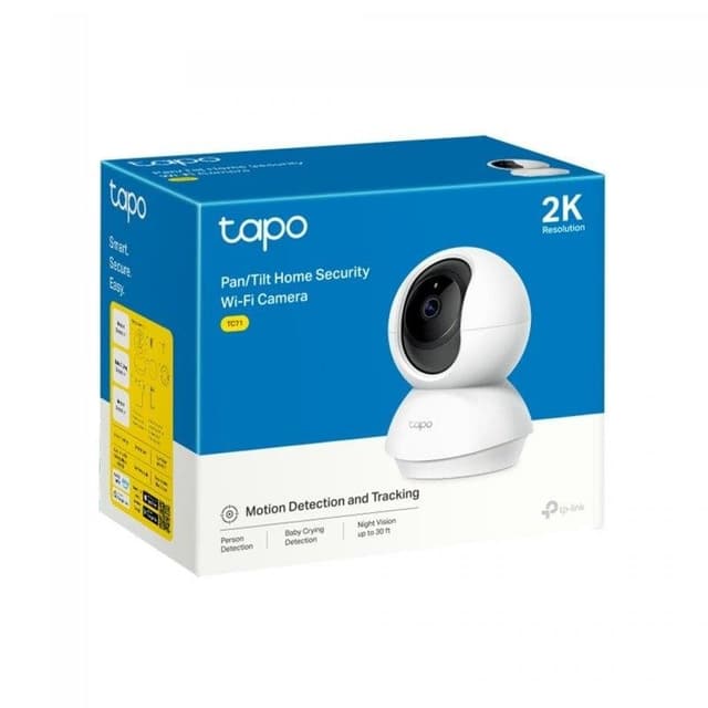 Detalle 2 de TP Link Tapo Cámara de Vigilancia IP 360º 2K 3MP 2K QHD+3MP INDOOR V2