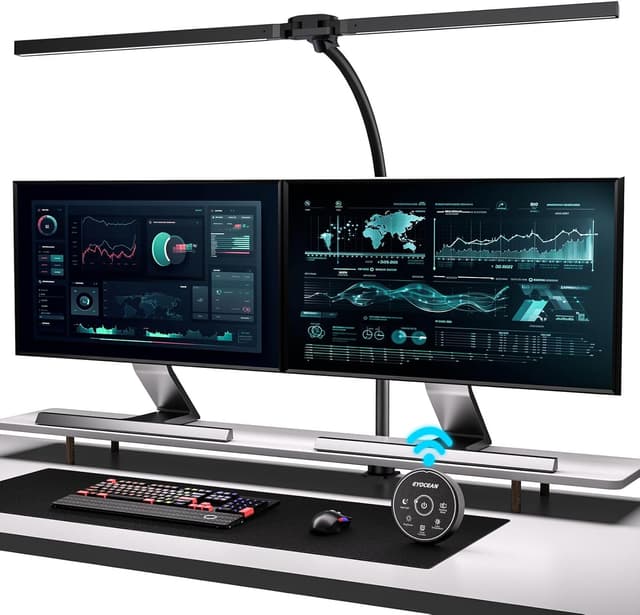 Detalle de EYOCEAN Schreibtischlampe 80 cm