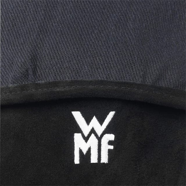 Detalle 2 de Guanti da barbecue WMF in pelle, extra lunghi 10/XL (1 paio) resistenti al calore