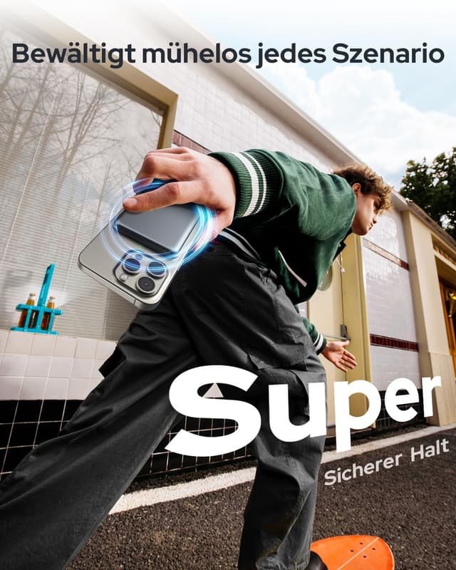 Detalle de TRKOY Slim Magnetische Powerbank 5000 mAh