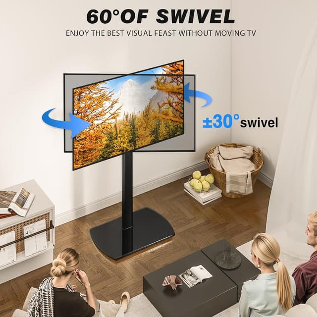 Detalle 2 de YOMT Universal TV Floor Stand 27-70 Inch