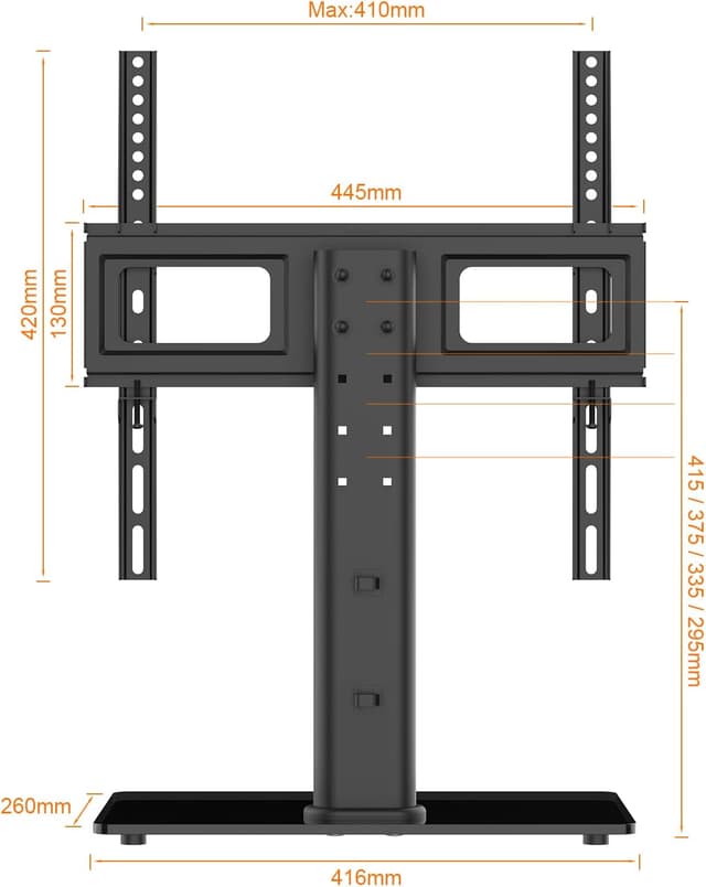Detalle 2 de GRIFEMA GB1005 supporto TV 26-55 pollici