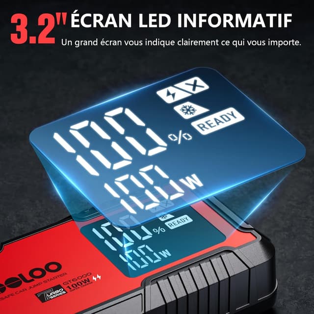 Thumbnail 6 de GOOLOO GT6000 Booster Batterie 6000A