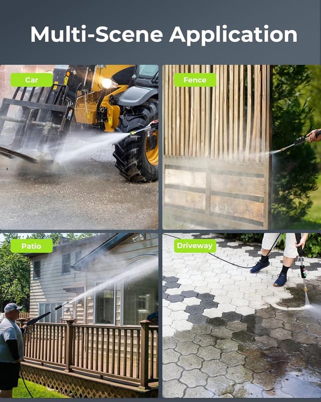Detalle 1 de PATOOLIO Pressure Washer 160 Bar 450L/H