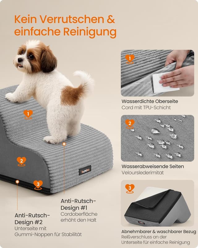 Thumbnail 5 de Feandrea PPS002G01 Hundetreppe 33 cm 🐾