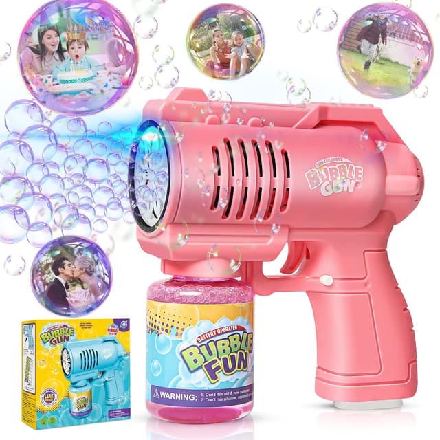 Thumbnail 6 de Panacare Seifenblasenpistole Bubble Gun – automatische Seifenblasenmaschine mit 130 ml Lösung