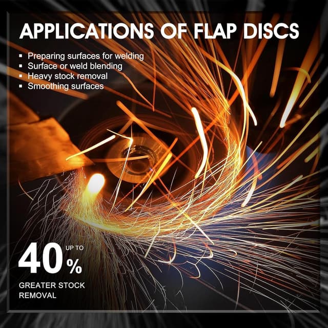 Detalle 2 de SATC 115mm flap discs pack 20