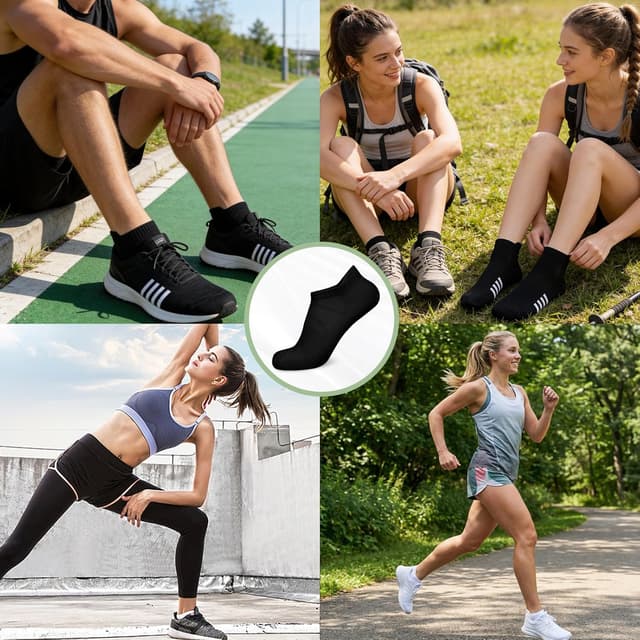 Thumbnail 1 de Calzini donna in bambù Briyat 6 paia