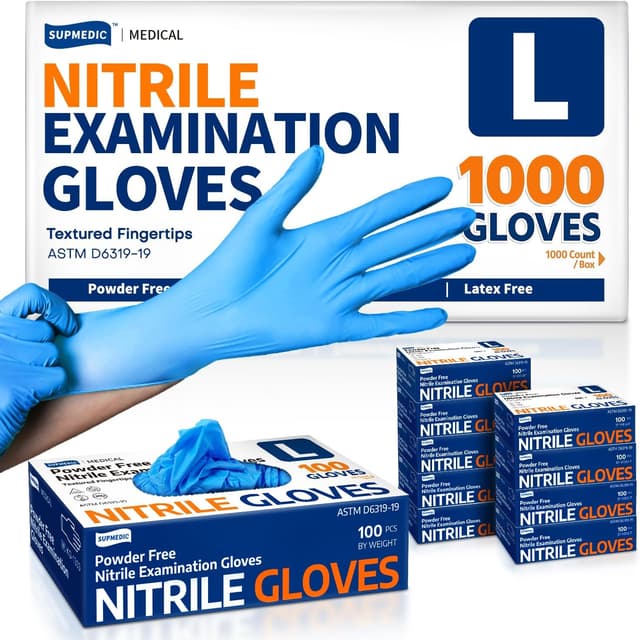 Imagen de Supmedic Soft Max 1000-Pack Nitrile Gloves en OfertitasTOP