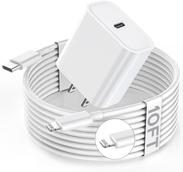 Detalle de Apple Fast Charger 10ft Lightning Cable for iPhone