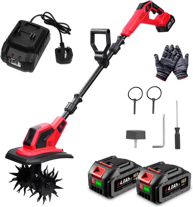 Detalle de Cordless Tiller Rotavator 550W Electric