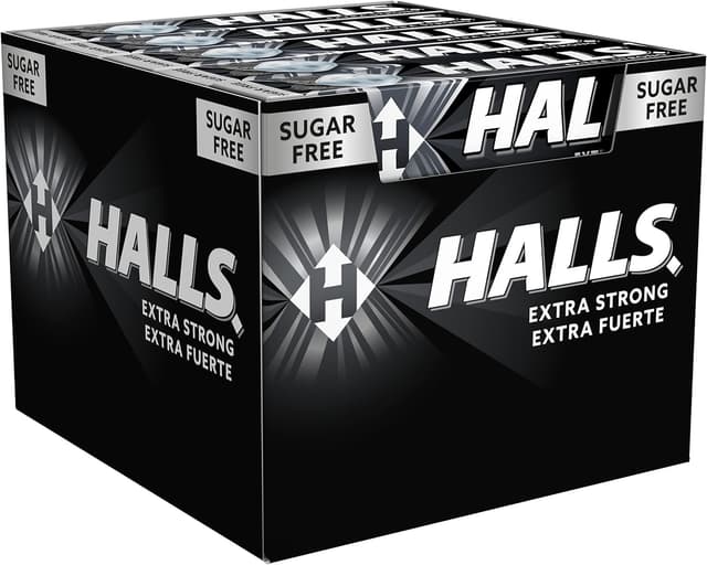 Thumbnail 2 de Halls Menta Fuerte, Caramelo Sin Azúcar, Caja de 20 Sticks de 32 g