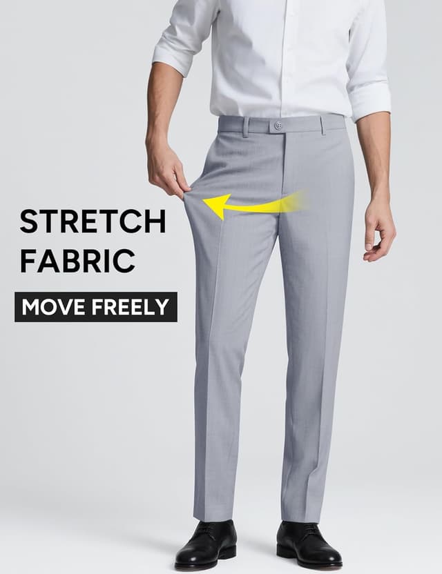 Thumbnail 2 de Gentle Season 5-Piece Stretch Slim Suit 🤵