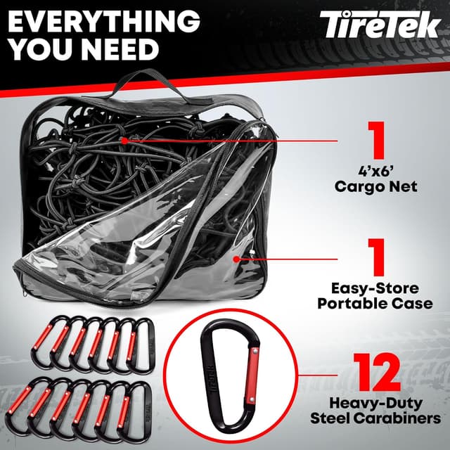 Thumbnail 4 de TIRETEK Cargo Net 4'x6' ๐